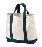 Two Tone Shopping Tote