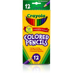 Crayola  Pencils, 3.3mm Colored Lead, 12/ST, Assorted