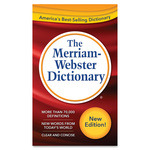 Merriam-Webster  Basic New Websters Dictionary, 960pg, Red/White