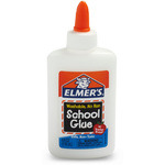 Elmer's  School Glue, Washable/Nontoxic, 4 oz., Dries Clear
