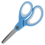 Sparco  Scissors, 5", Blunt Tip, Easy Grip Handle, Blue